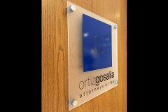 Sign-with-Stand-Offs