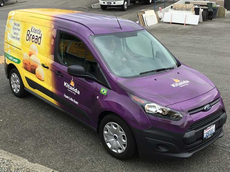 Full Wrap on Ford Transit Connect